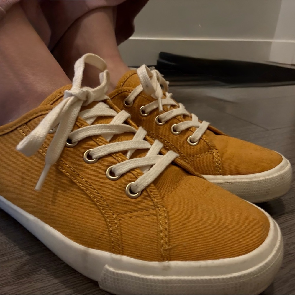 Old Navy Mustard Yellow Sneakers